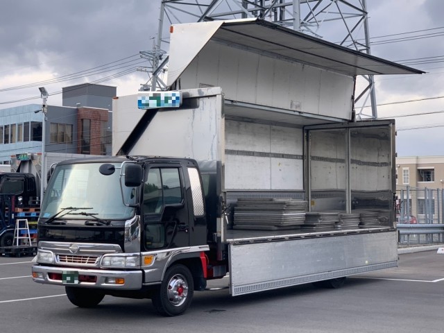 【316】日野スペースレンジャー　セミワイド　アルミウイング　委託販売