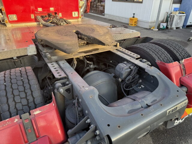 スカニア：R450：トレーラーヘッド：総輪エアサス：第5輪荷重11.300㎏：直6