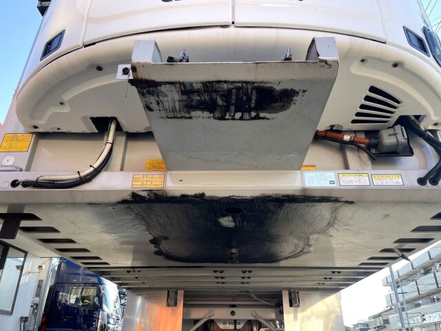 フルハーフ　トレーラー冷凍バン　サーモキング　プレジデント　３軸　リフトアクスル(中残し)