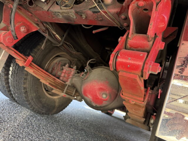 【現状販売】日産：アトラス：デコトラ：キャンピング仕様：マニ割り：Fバンパー昇降機