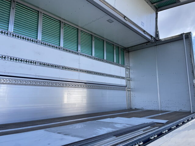 令和4年式 トレクス製 3軸 段付きトレーラーウィング リフトアクスル 後軸残し