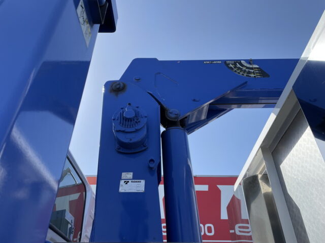 日野：プロフィア：ハイジャッキセルフ：アルミホイール：ステンレスサイドバンパー：TADANO４段クレーン