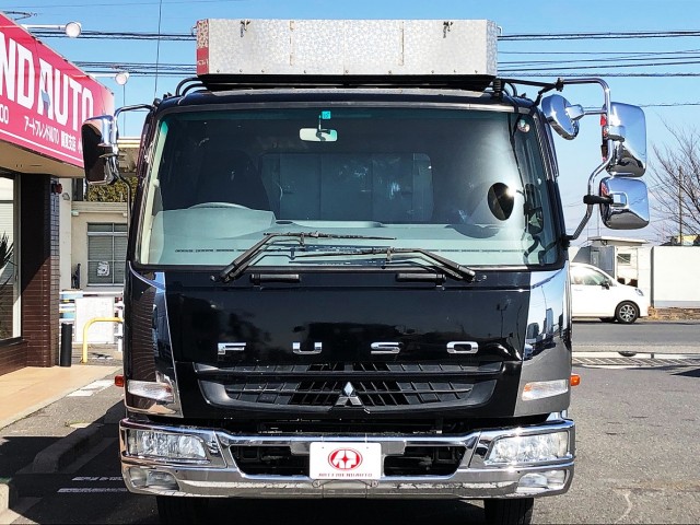 【352】三菱ふそう　ファイター　ワイド　平ボデー　アルミブロック