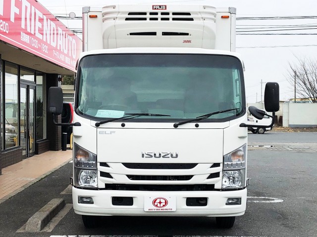 【197】いすゞ　エルフ　冷凍バン　格納ゲート　ワイドロング