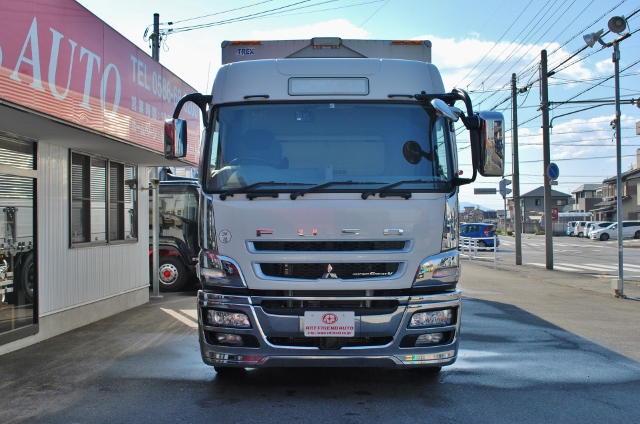 【375】三菱ふそうスーパーグレート　中低床　アルミウイング　ハイルーフ　総輪エアサス　