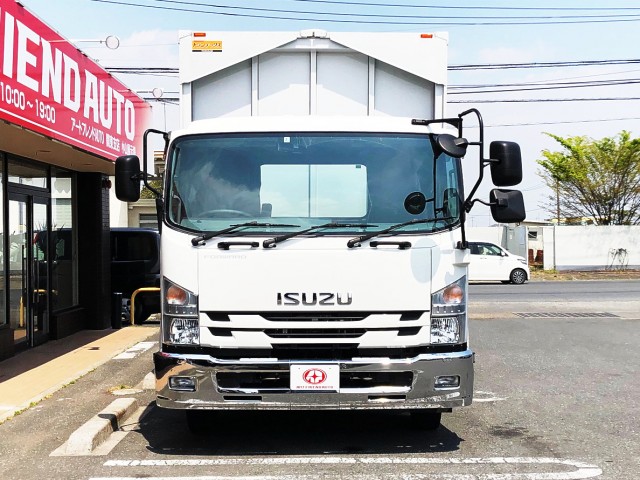 【398】いすゞ　フォワード　ウィング　エアサス　6200フルワイド　ゲート付