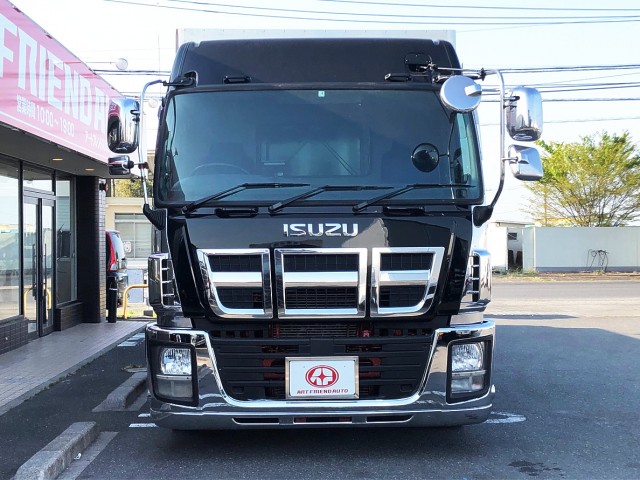 【394】いすゞ　ギガ　ハイルーフ　平ボデー　エアサス