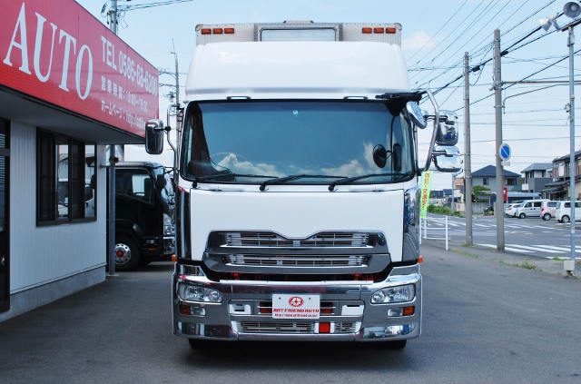 【312】ＵＤトラックスクオン　低床　アルミウイング　ハイルーフ　リヤエアサス