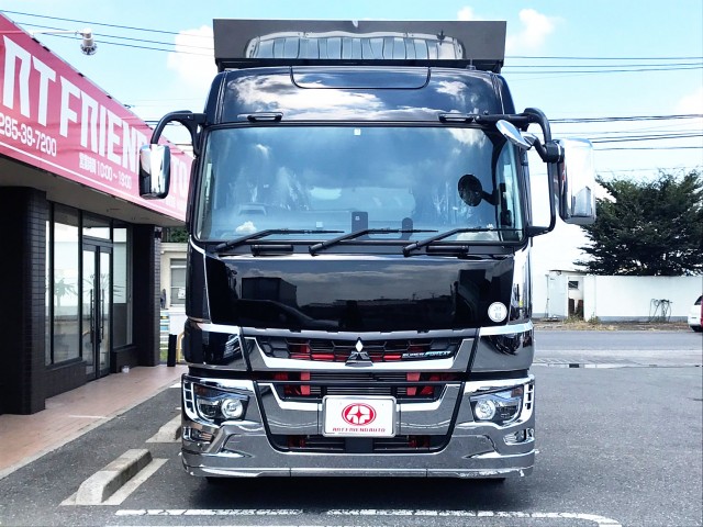 【488】ふそう　スーパーグレート　平ボデーアルミB　4軸低床　新車未使用