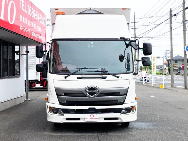 【495】日野　レンジャー　ワイド　ハイルーフ　アルミウイング　格納ゲート