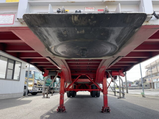 トレクス：R1年式：2軸：トレーラーウィング：リフトアクスル後ろ残し：アルミホイール