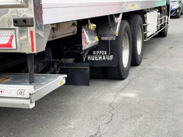 日野　17プロフィア　冷凍バン　ジョロダー4列　キーストン床　サブエンジン　TU85SA　格納ゲート