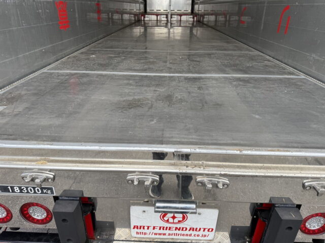 日本トレクス：トレーラー冷凍ウィング：段付き：2軸：前壁冷凍機：リフトアクスル