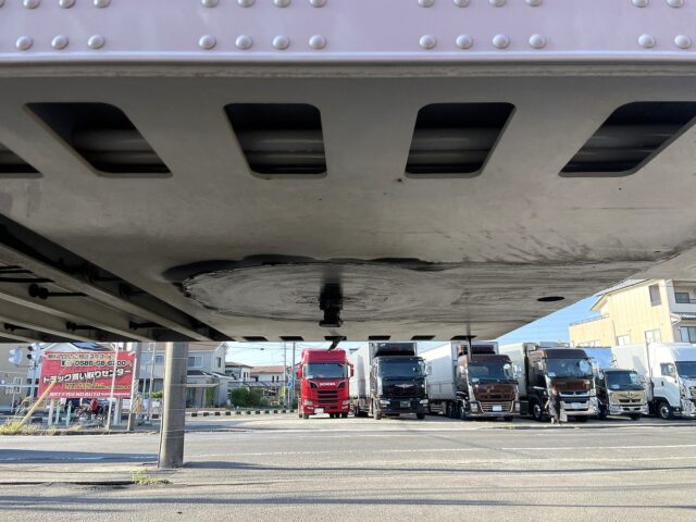 フルハーフ　トレーラー冷凍バン　サーモキング　プレジデント　３軸　リフトアクスル(中残し)