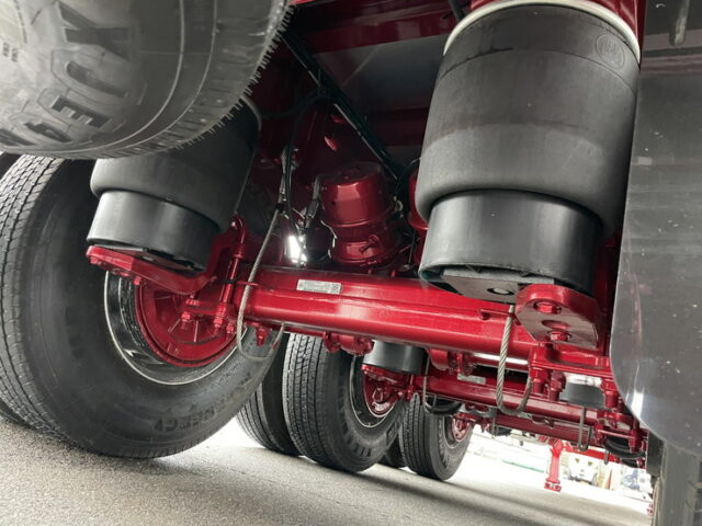 トレクス：トレーラー：冷凍ウィング：未使用：3軸：リフトアクスル：前壁：冷凍機