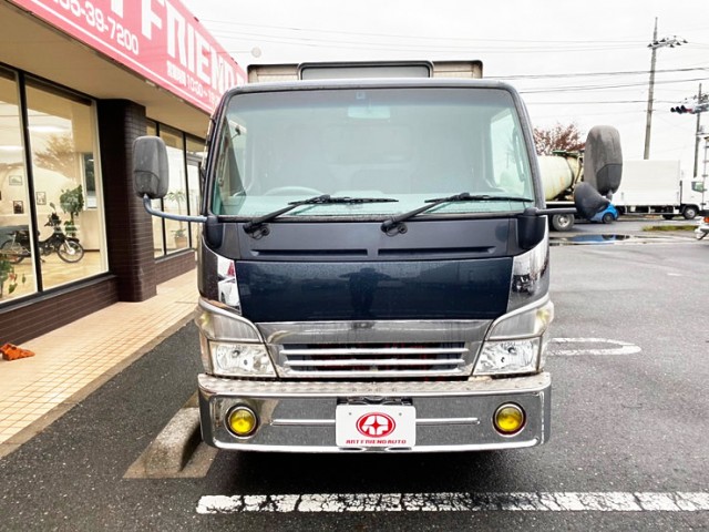 【535】ふそう　キャンター　造りボディ　平ボディアルミブロック