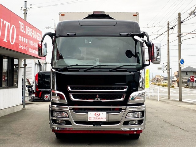 【537】ふそう　スーパーグレート　冷凍ウィング　サブエンジン　スタンバイ　木床