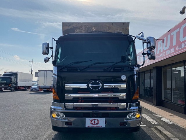 【563】日野　グラプロ　10輪　平ボディ　後輪エアサス