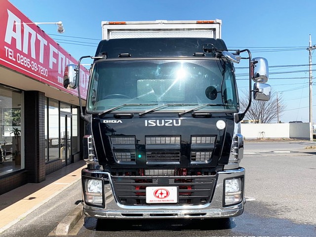 【582】いすゞ　ギガ　冷凍ウィング　総輪エアサス　サブエンジン　ジョロダー4列