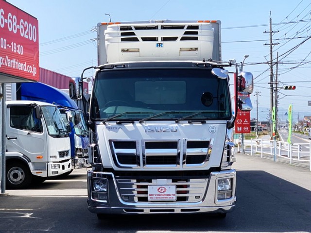 【587】いすゞ　ギガ　冷凍ウィング　直結　サーモキング　冷凍機