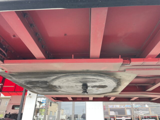 トレクス：R1年式：2軸：トレーラーウィング：リフトアクスル後ろ残し：アルミホイール