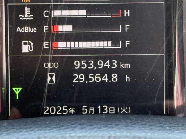 日野：17プロフィア：ハイルーフ：ウィング：アルミホイール：リア門口ステンレス