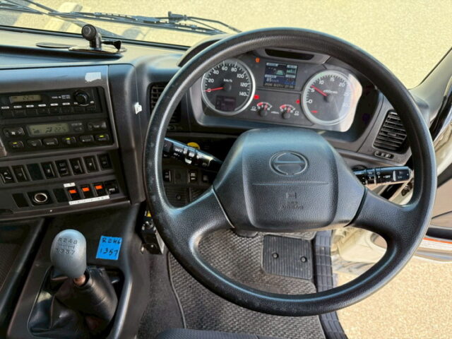 日野：プロフィア：ダンプ：5300×2350：アルミホイール：自重計：電動コボレーン：7速