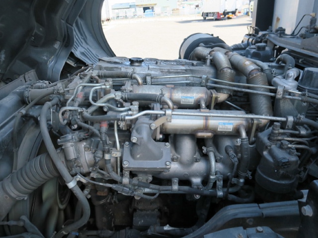 三菱ふそう　スーパーグレート　4軸　低床　アルミウイング　エアサス