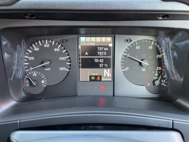 【現行型】スーパーグレート　スーパーハイルーフ　未使用　リア門口ステンレス