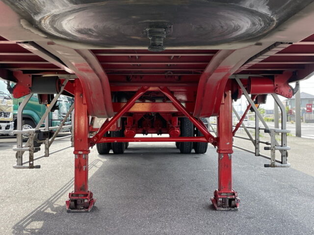 トレクス：R1年式：2軸：トレーラーウィング：リフトアクスル後ろ残し：アルミホイール