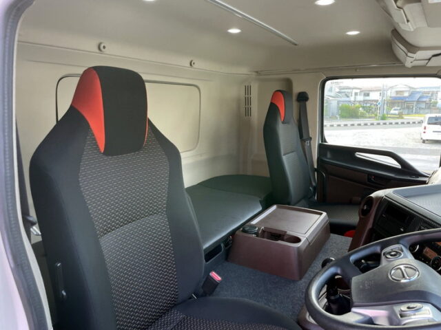 日野：17プロフィア：ダンプ：53×22：自重計：リアゲートエアーロック