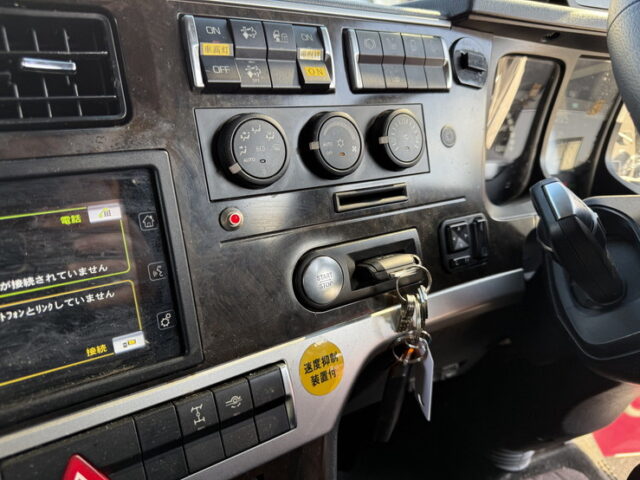 17スーパーグレート：ハイルーフ：冷凍バン：左観音扉2枚：サブエンジン：2エバ