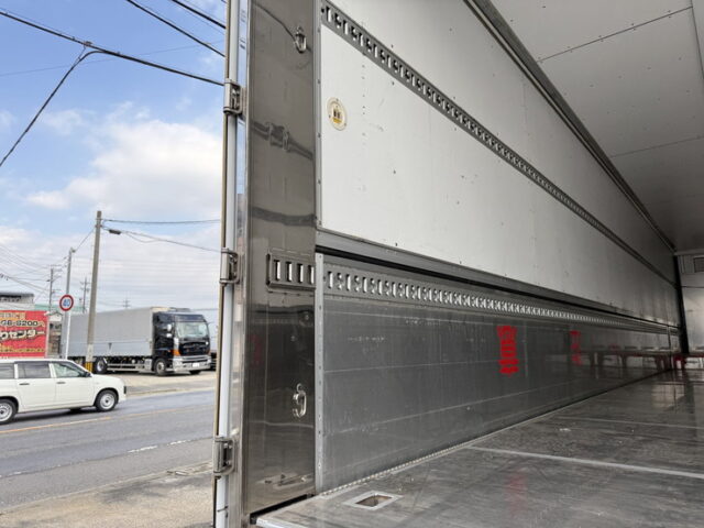 日本トレクス：トレーラー冷凍ウィング：段付き：2軸：前壁冷凍機：リフトアクスル