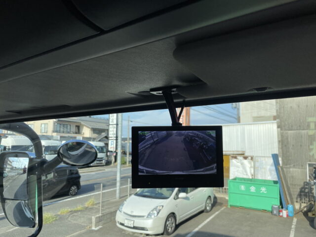 【現行型】スーパーグレート　スーパーハイルーフ　未使用　リア門口ステンレス