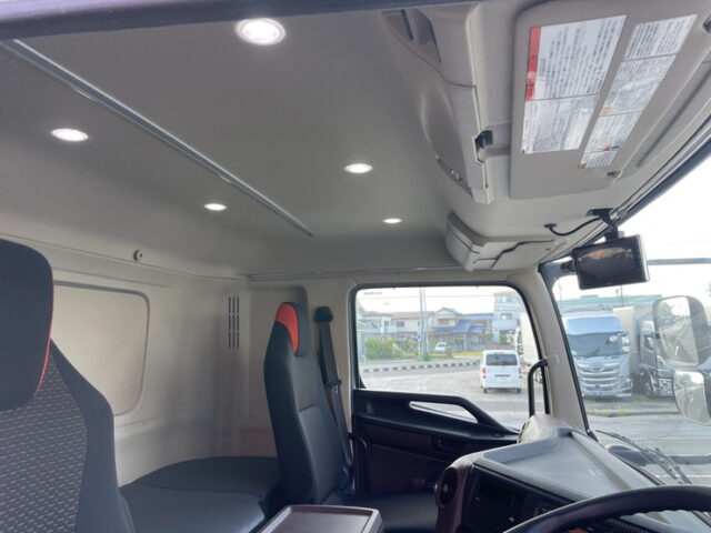 日野：17プロフィア：ダンプ：53×22：自重計：リアゲートエアーロック