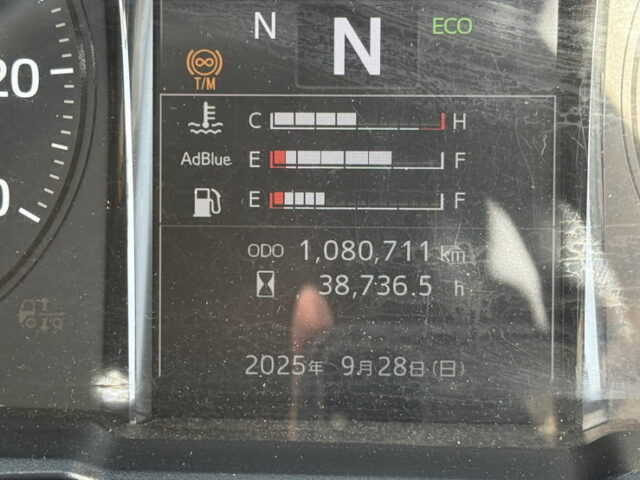 日野：17プロフィア：ハイルーフ：ウィング：メッキ多数：ステンレス多数：プロシフト