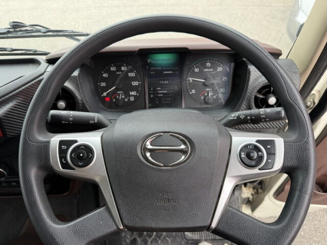 日野：17レンジャー：ハイルーフ：ウィング：6200ワイド：リア門口ステンレス