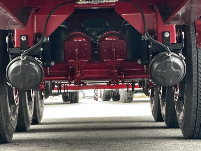 トレクス トレーラー 冷凍ウィング 未使用 3軸 リフトアクスル 前壁 冷凍機