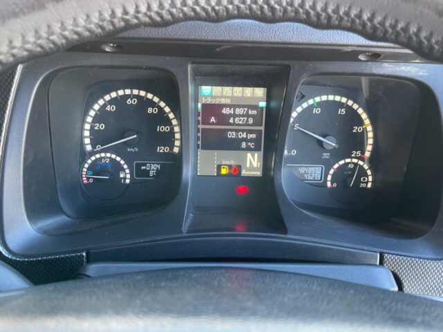 三菱ふそう　スーパーグレート　トレーラーヘッド　ハイルーフ　AT　ステンレスサイドバンパー