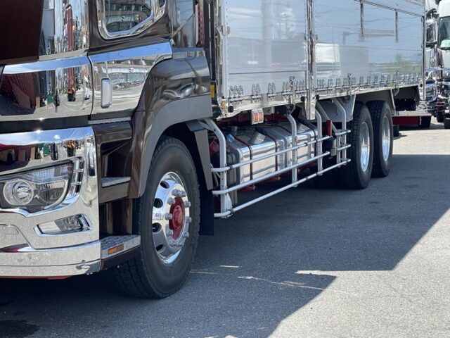 17スーパーグレート　ハイルーフ　ウィング　造りボディ　プレミアムライン　1Mアオリ