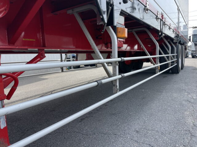 トレクス：R1年式：2軸：トレーラーウィング：リフトアクスル後ろ残し：アルミホイール