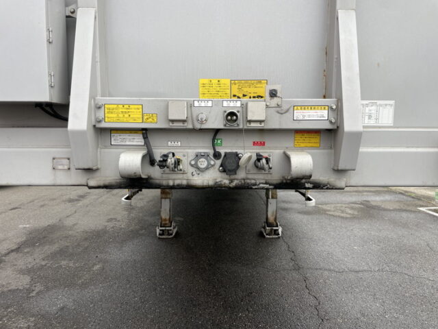 フルハーフ　トレーラーウィング　3軸　リフトアクスル(後軸残し)　1Mアオリ