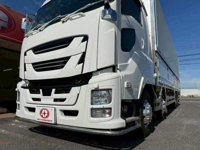 いすゞ：ギガ：冷凍ウィング：サブエンジン：ジョロ4キーストン：ステンレス多数