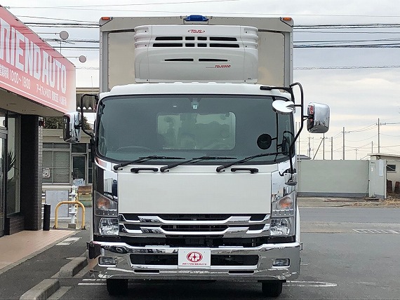 【347】いすゞフォワード　ワイド　冷凍ウイング　低温設定