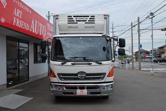 【256】日野レンジャー　ワイド　冷凍ウイング　格納ゲート付　リヤエアサス