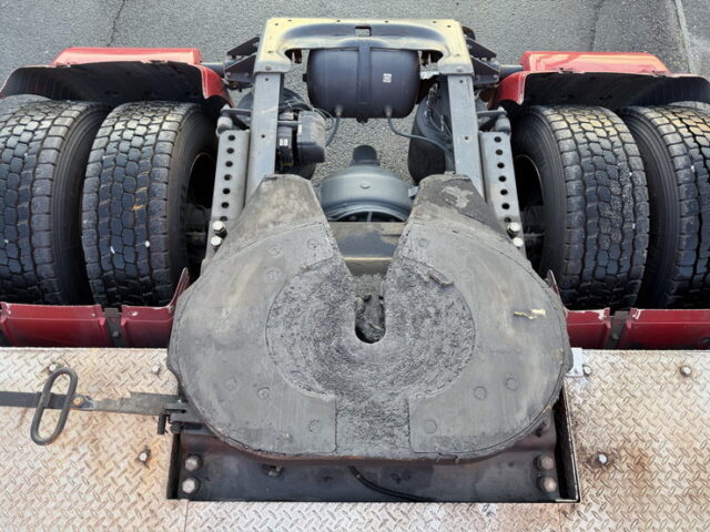 スカニア：R450：トレーラーヘッド：総輪エアサス：第5輪荷重11.300㎏：直6