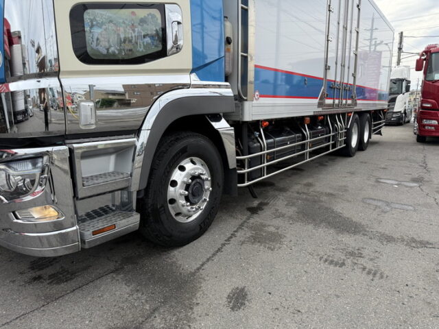 17スーパーグレート：ハイルーフ：冷凍バン：アルミホイール：サブエンジン：ジョロ4キーストン