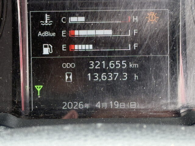 日野：17レンジャー：ハイルーフ：ウィング：6200ワイド：リア門口ステンレス