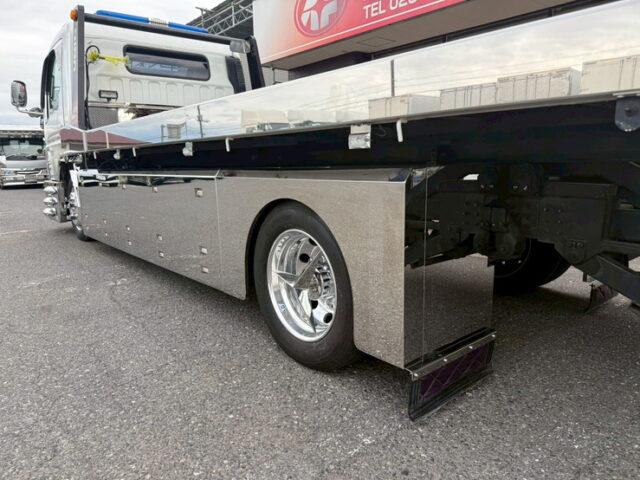 ブルーテックキャンター：積載車：架装多数：古河ユニック：デュオニック：150馬力