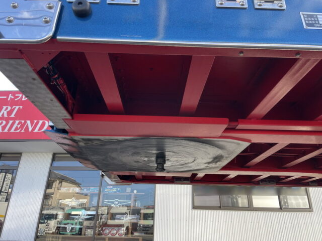 令和4年式 トレクス製 3軸 段付きトレーラーウィング リフトアクスル 後軸残し